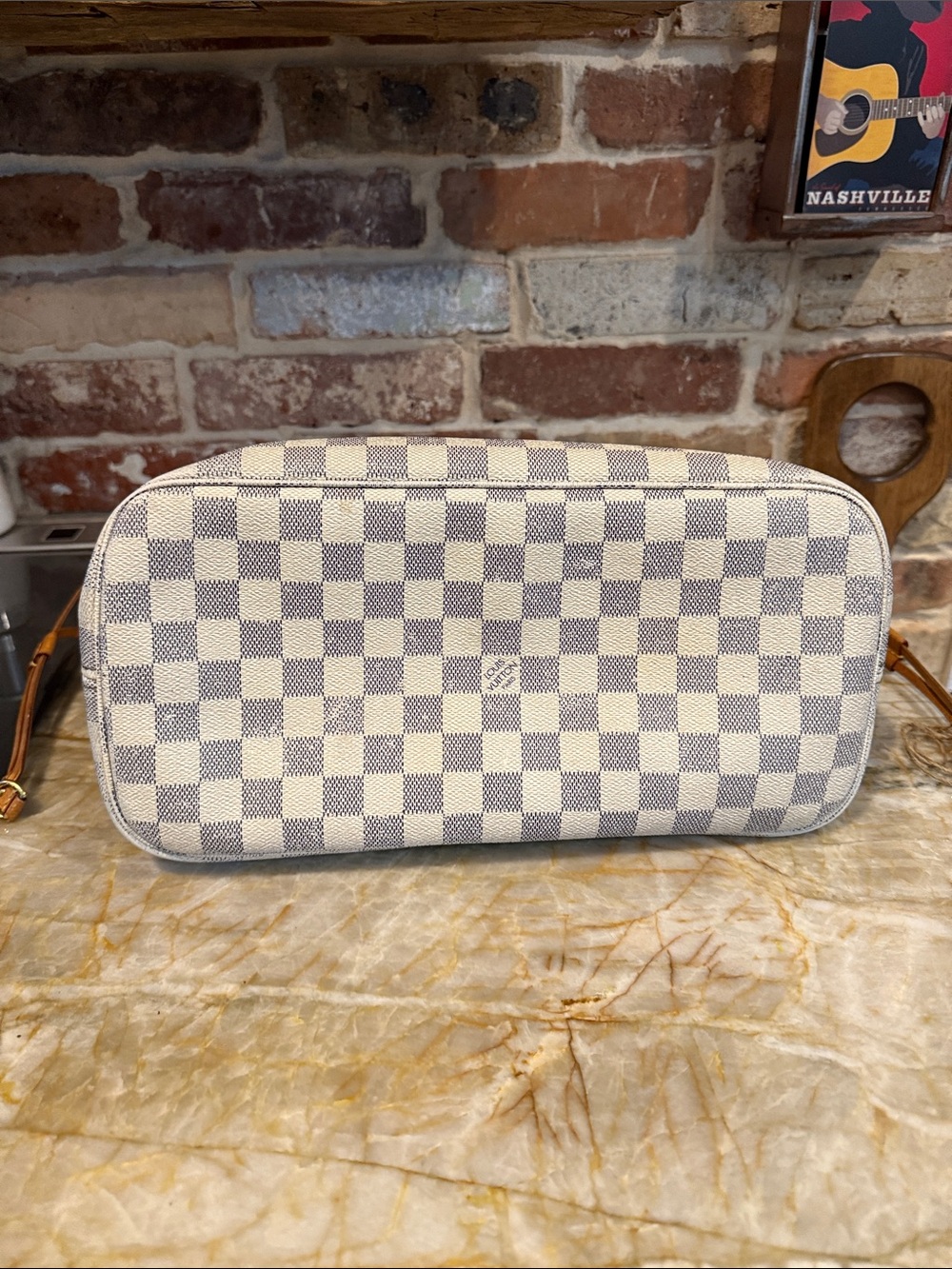 Louis Vuitton Damier Azur Tote Neverfull MM - Picture 15 of 16